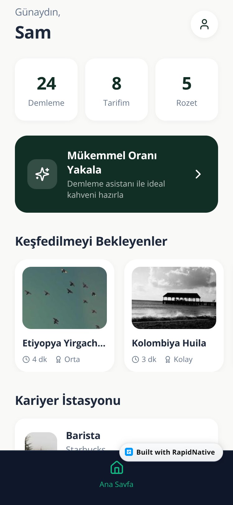 Barİstasyon screen 1