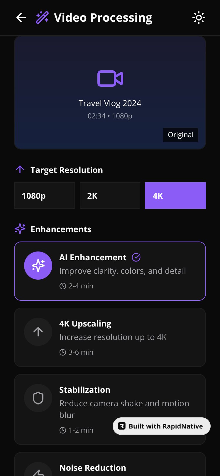 VideoAI Pro screen 4