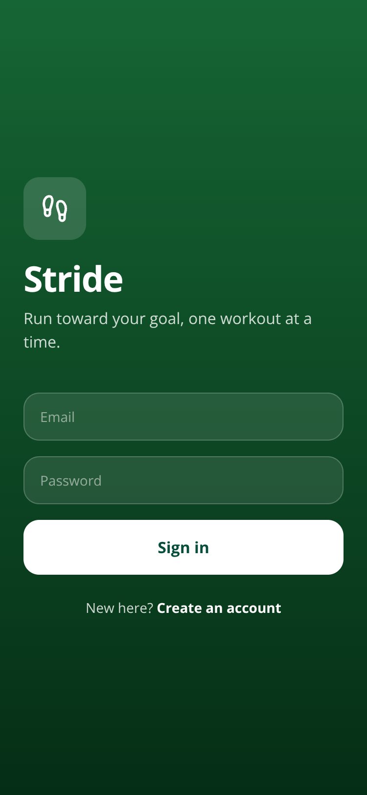 Stride screen 1