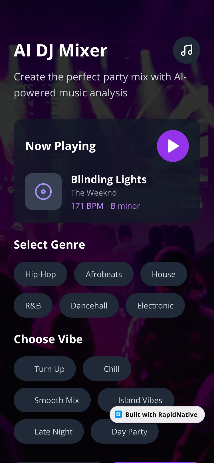 AI DJ Mixer Copy screen 3