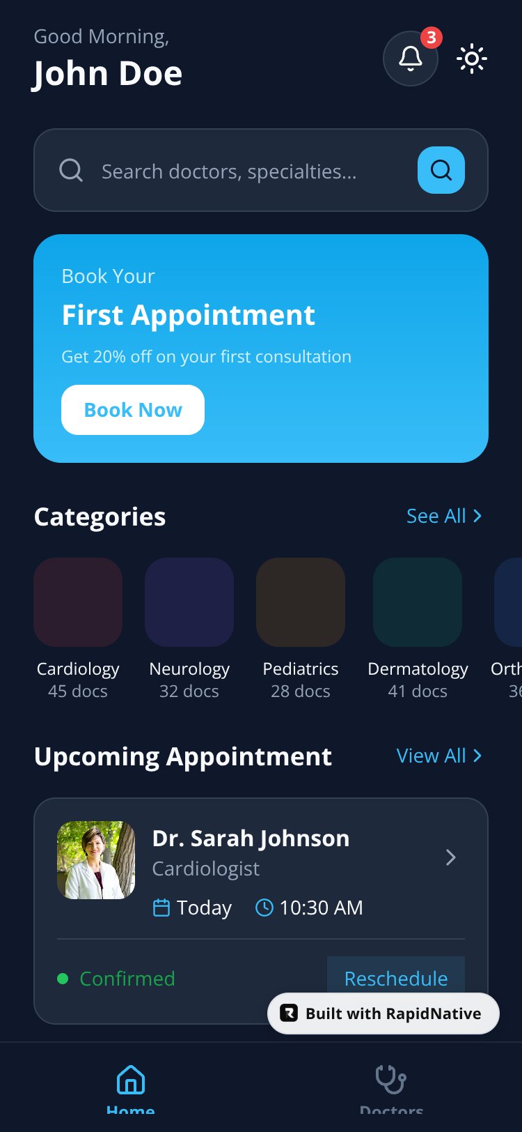 DocConnect Pro screen 1