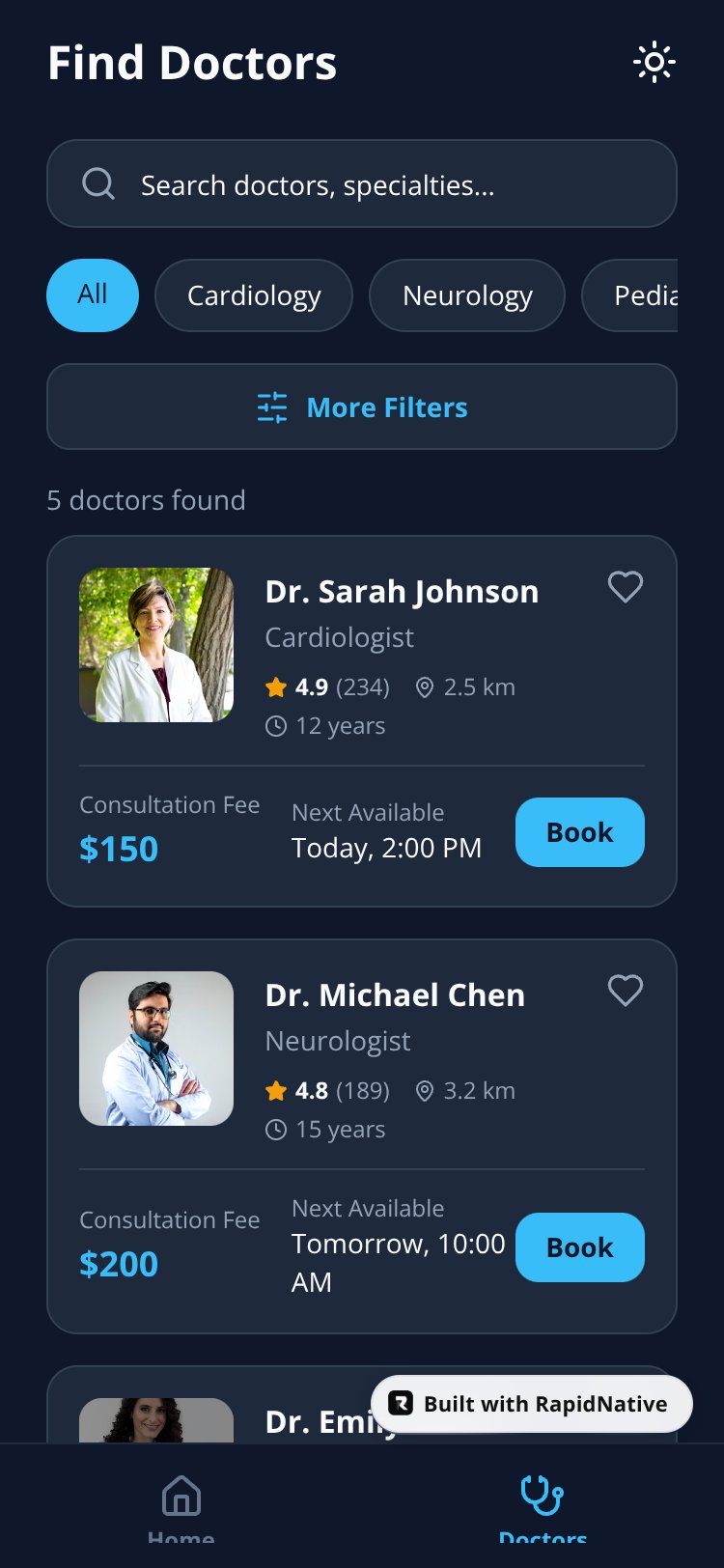 DocConnect Pro screen 2