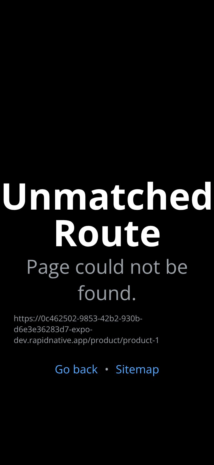 RapidNative App screen 4