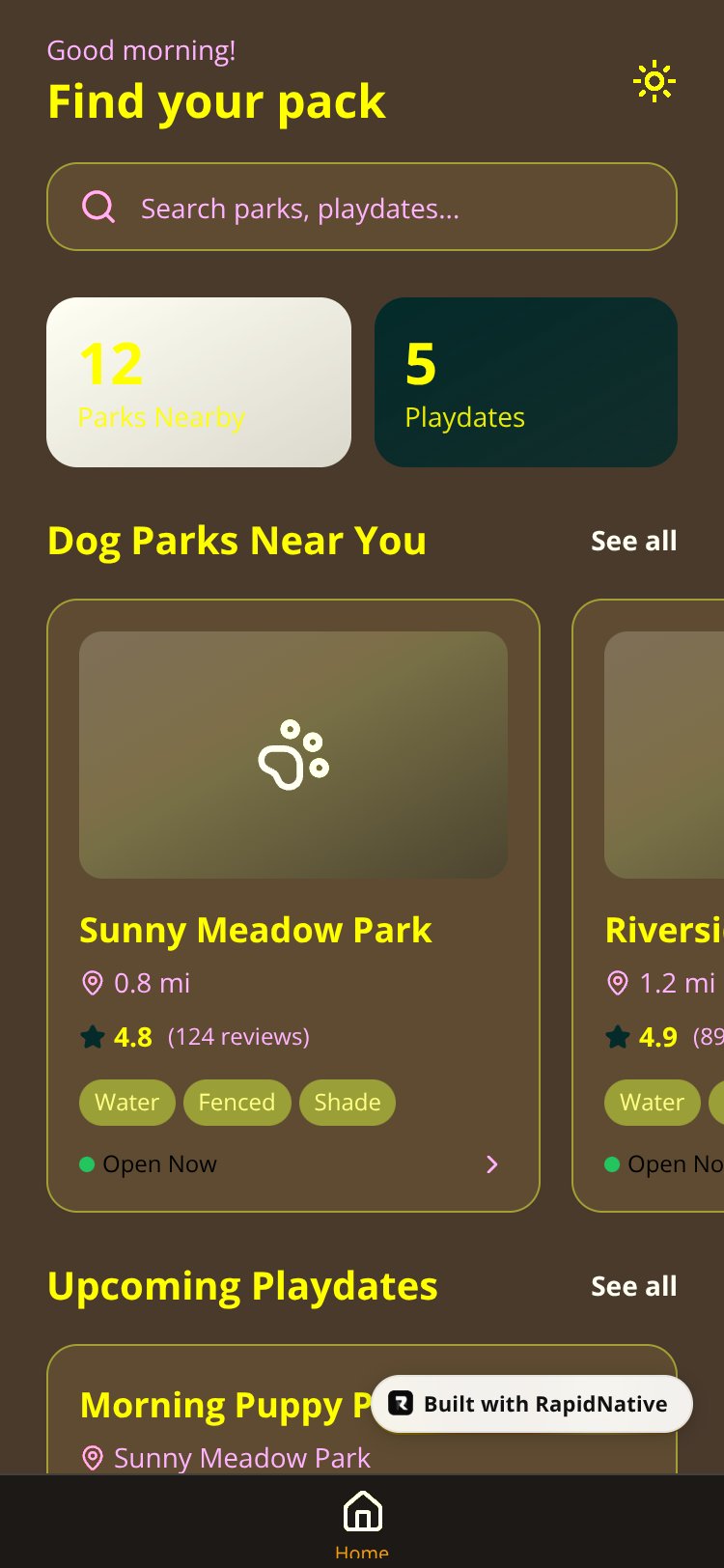 Pawpal screen 1