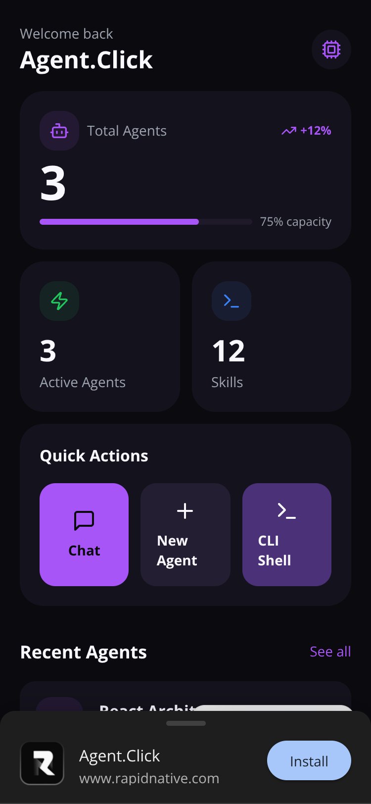 Agent.Click screen 5