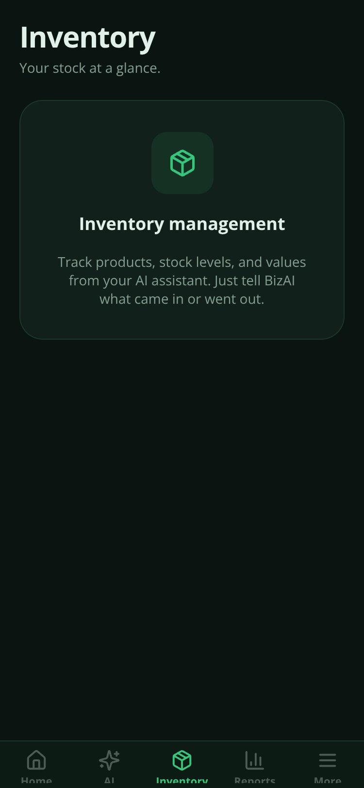 BizAI screen 5