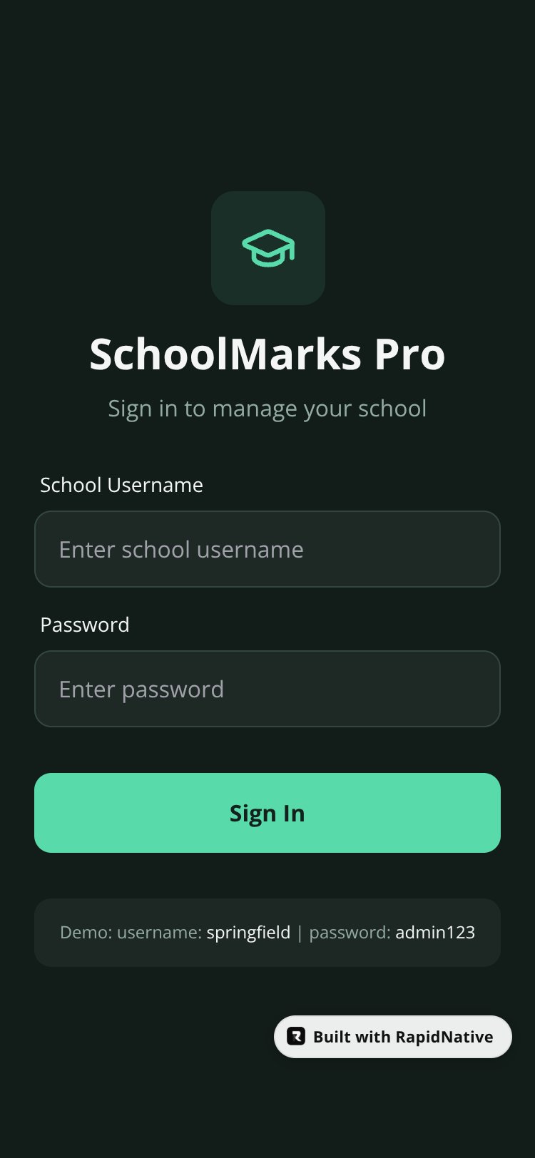 SchoolMarks Pro screen 4