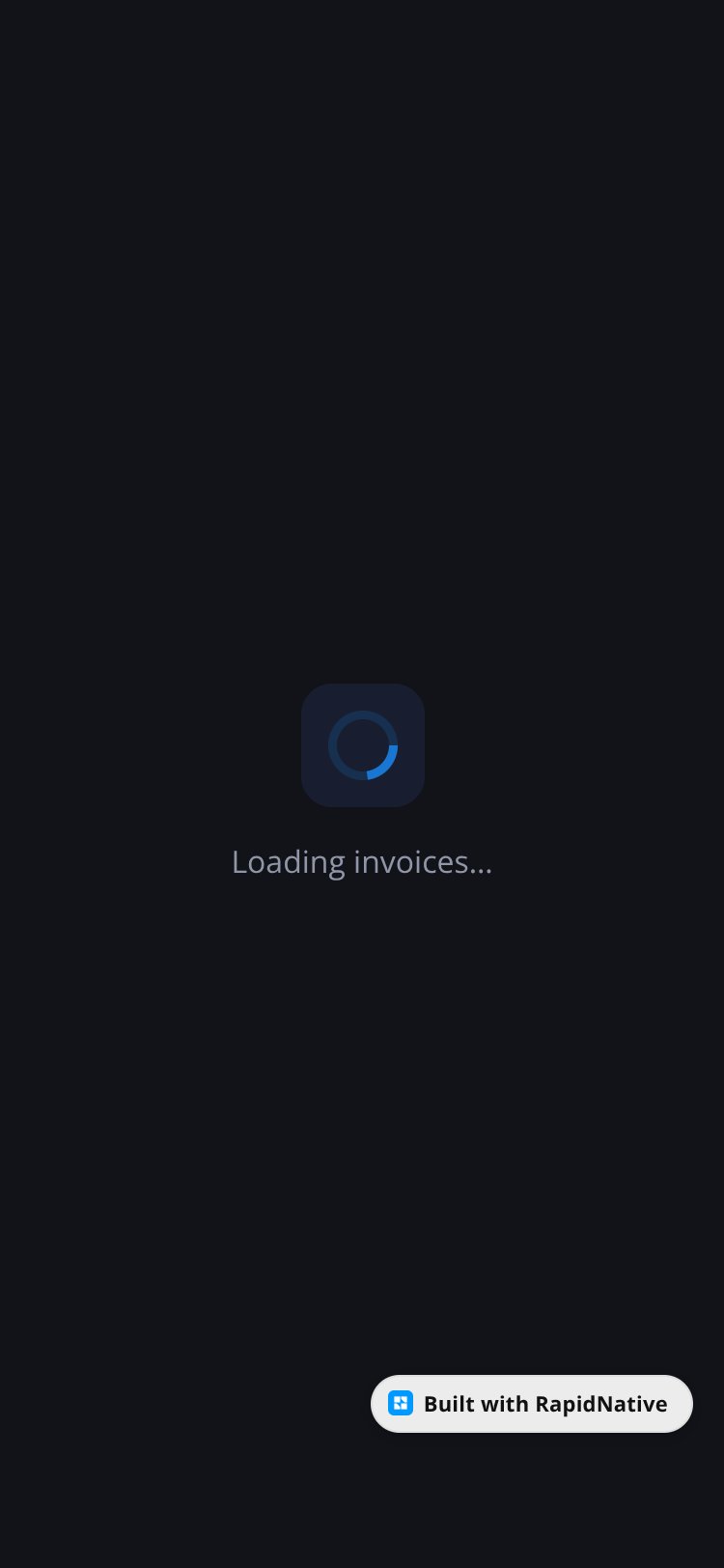 InvoicePro screen 1
