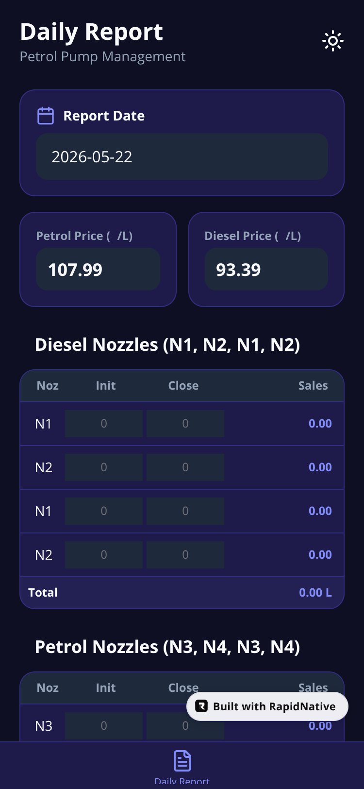PetrolPump Pro Copy screen 3