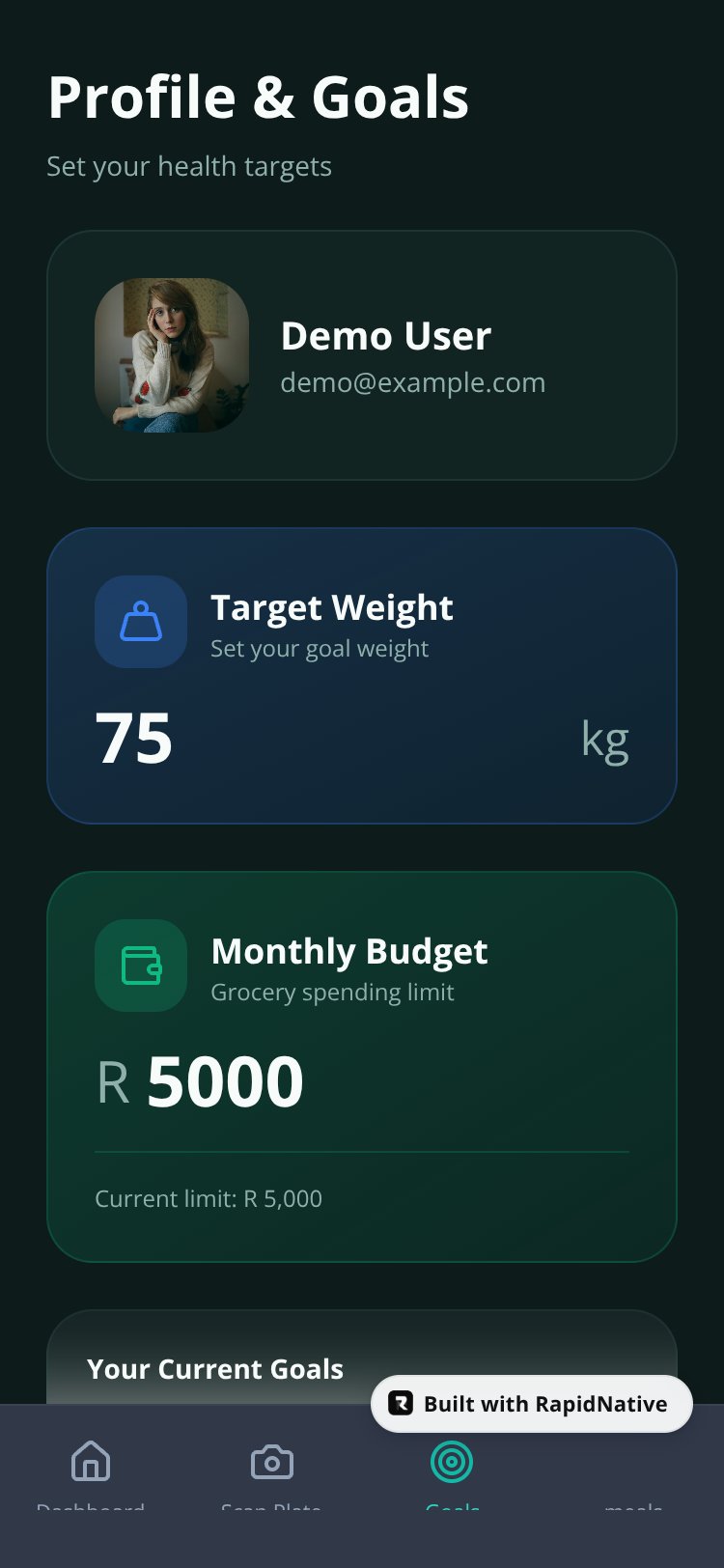 MyHealth screen 5