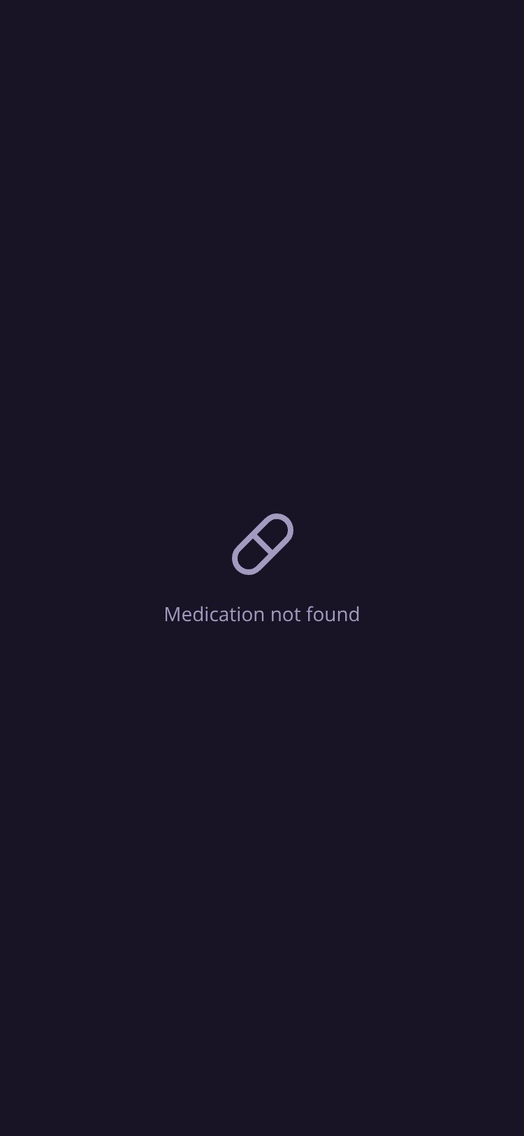 MedTrack screen 5