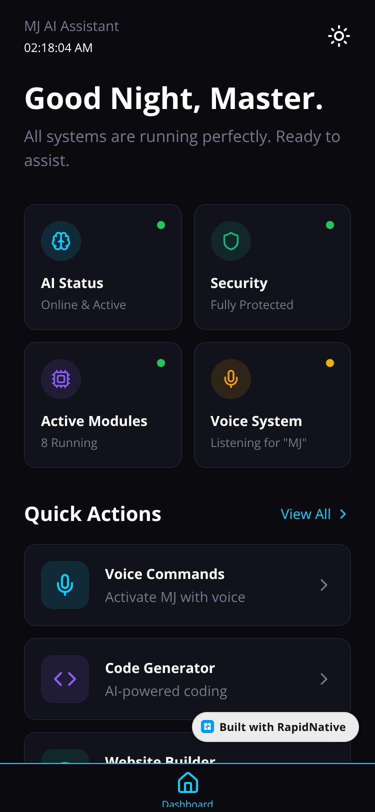 MJ AI Assistant Copy screen 2