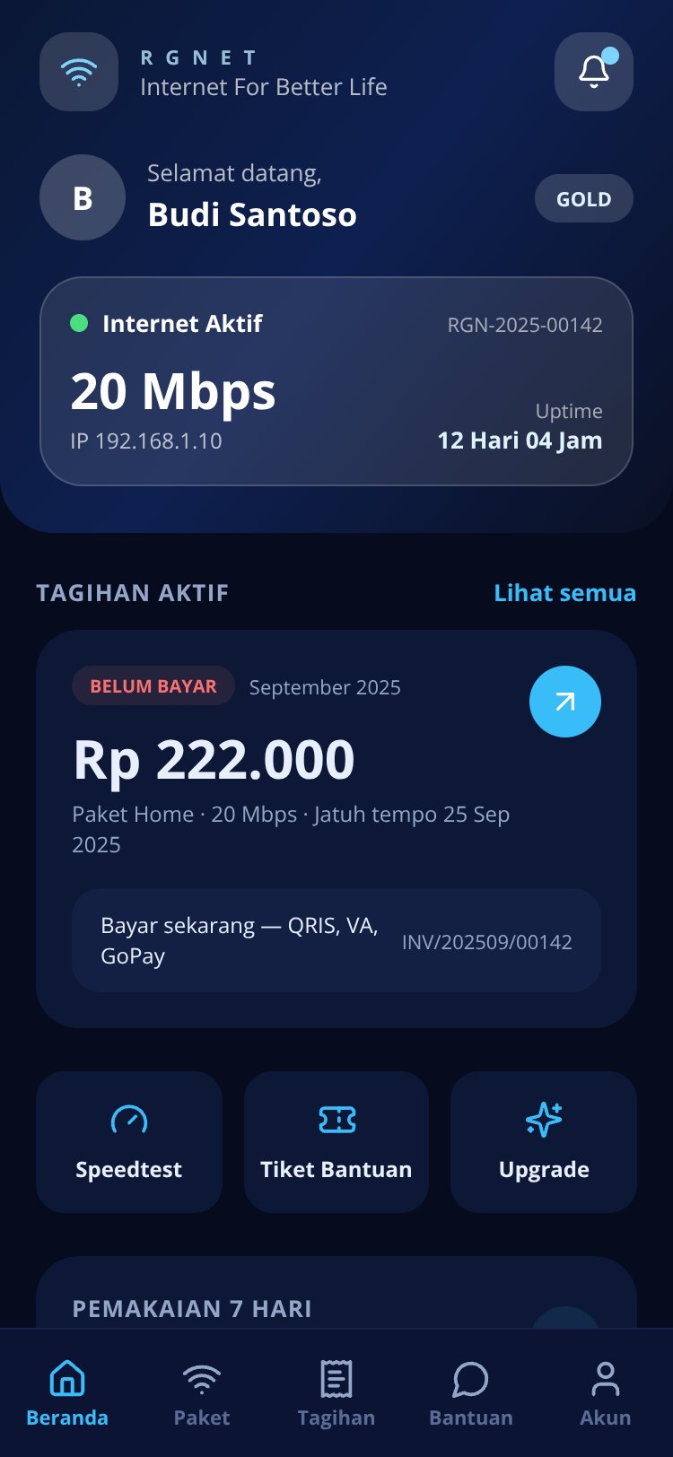 RGNet screen 3
