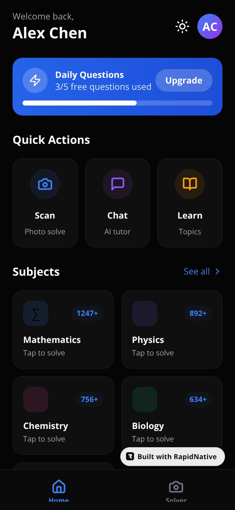 StudyAI Pro screen 1