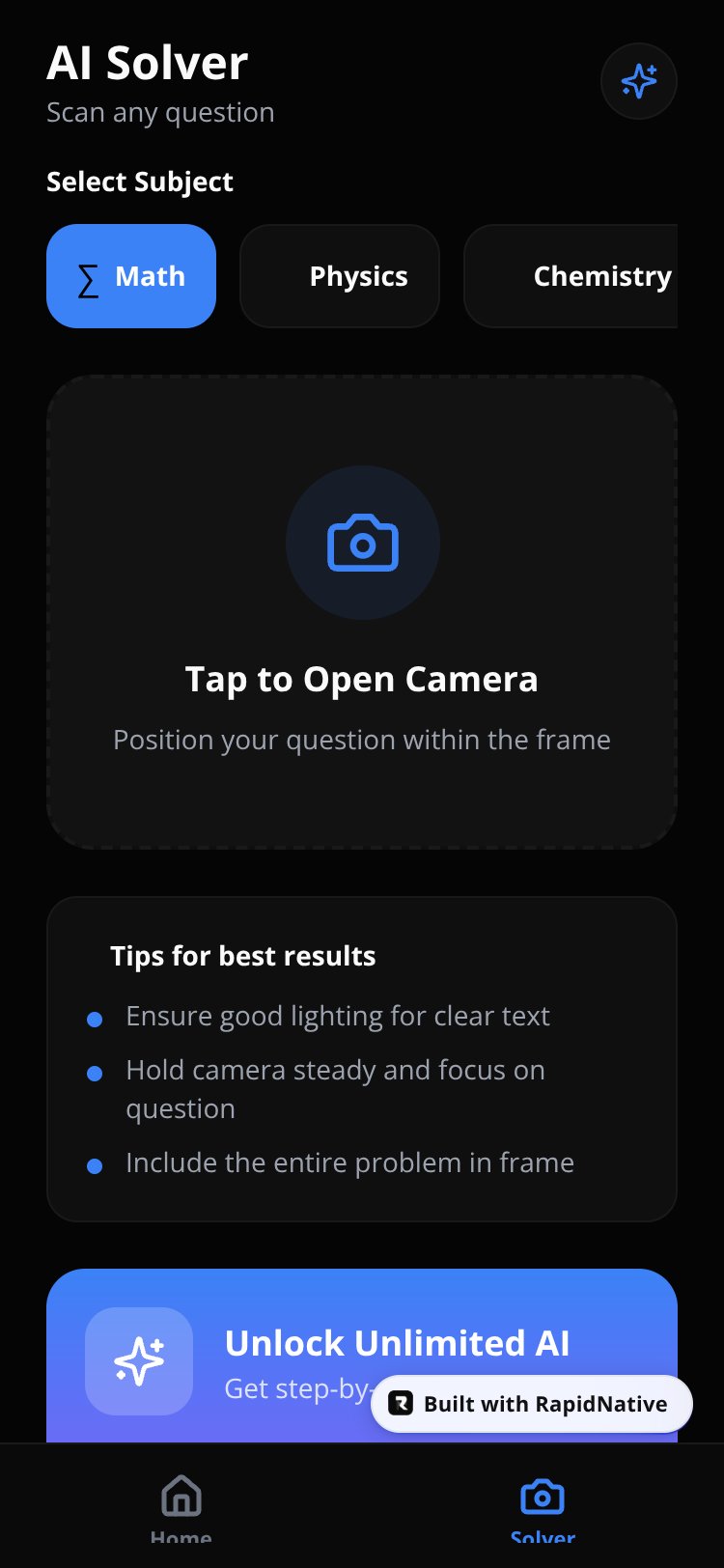 StudyAI Pro screen 2
