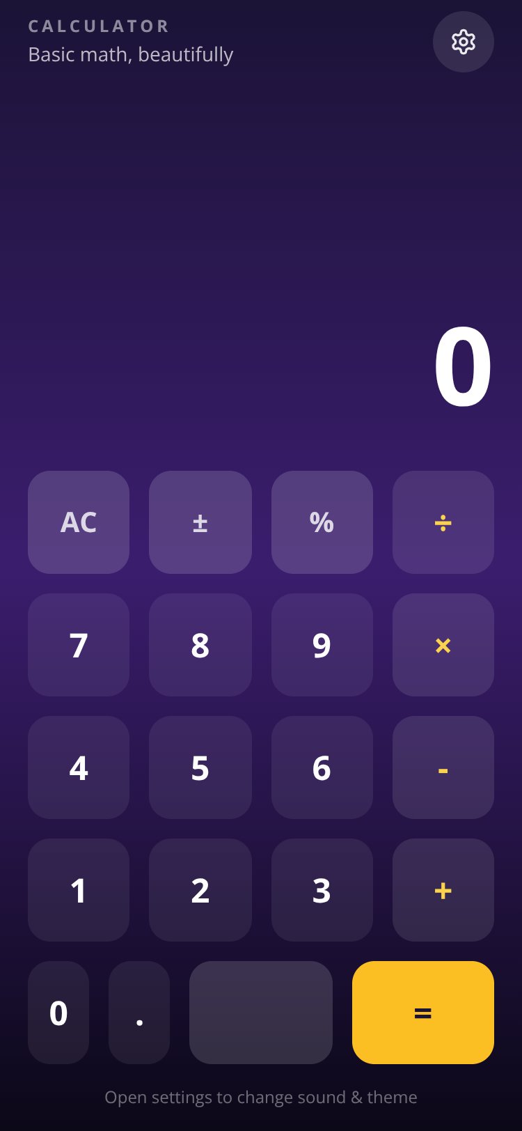 Lumen Calc screen 1