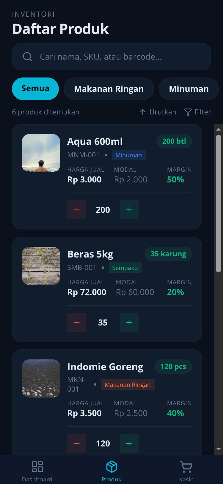 AFSS ERP screen 1