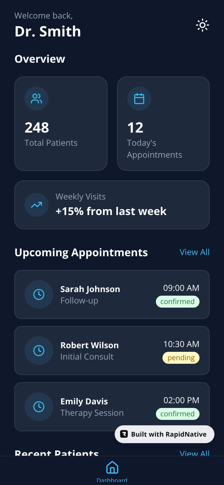 MedCare Pro screen 1