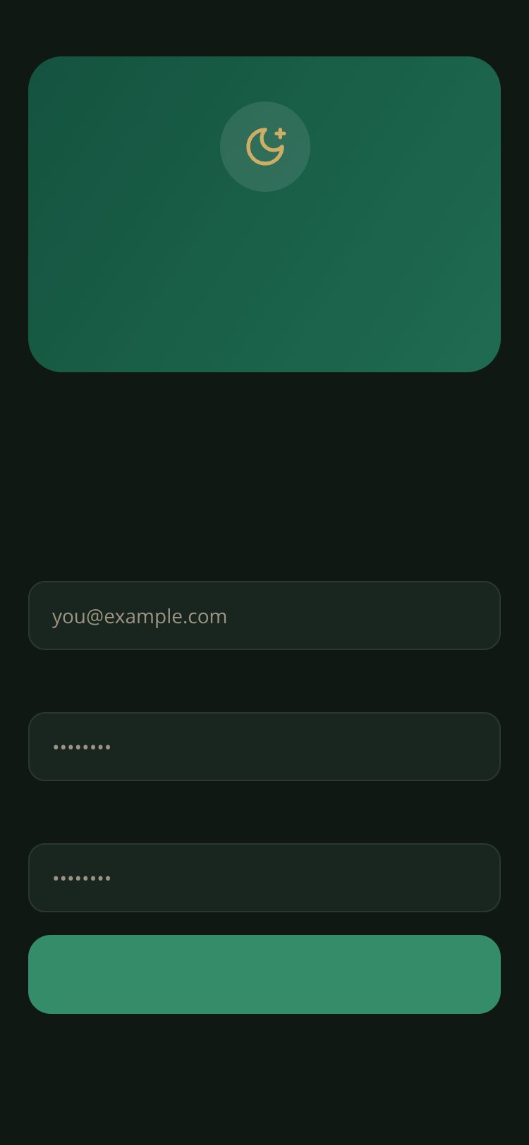 RapidNative App screen 1