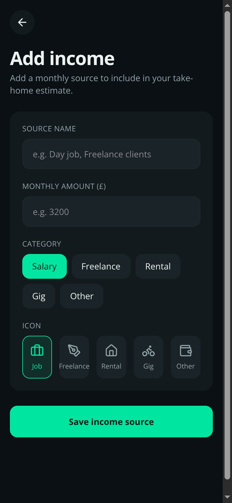 TaxMate UK screen 3