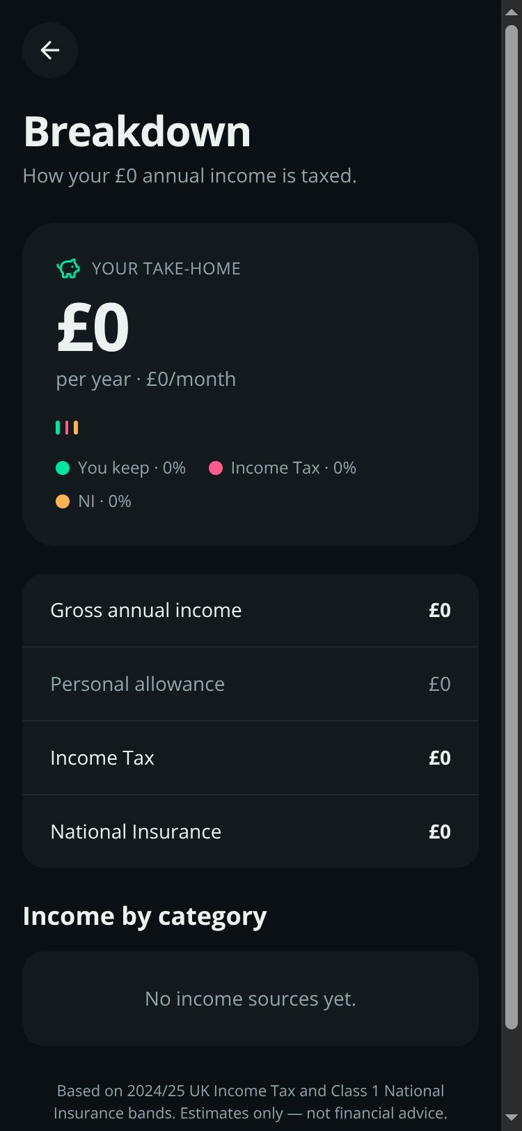 TaxMate UK screen 4