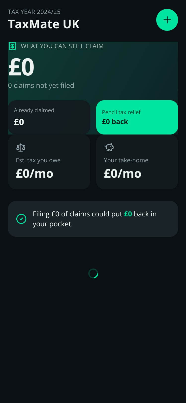 TaxMate UK screen 5