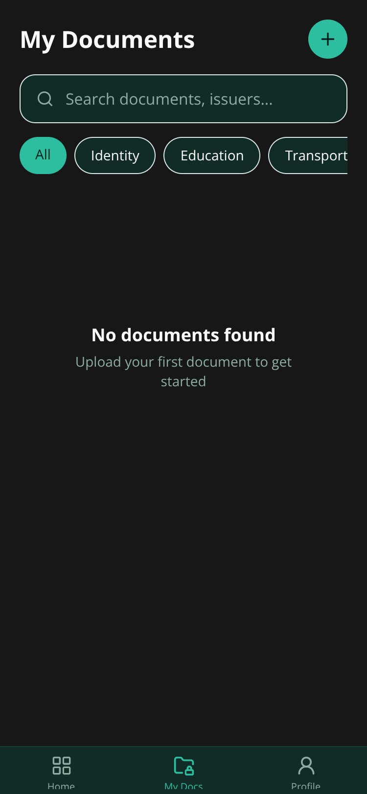 DigiLocker screen 1