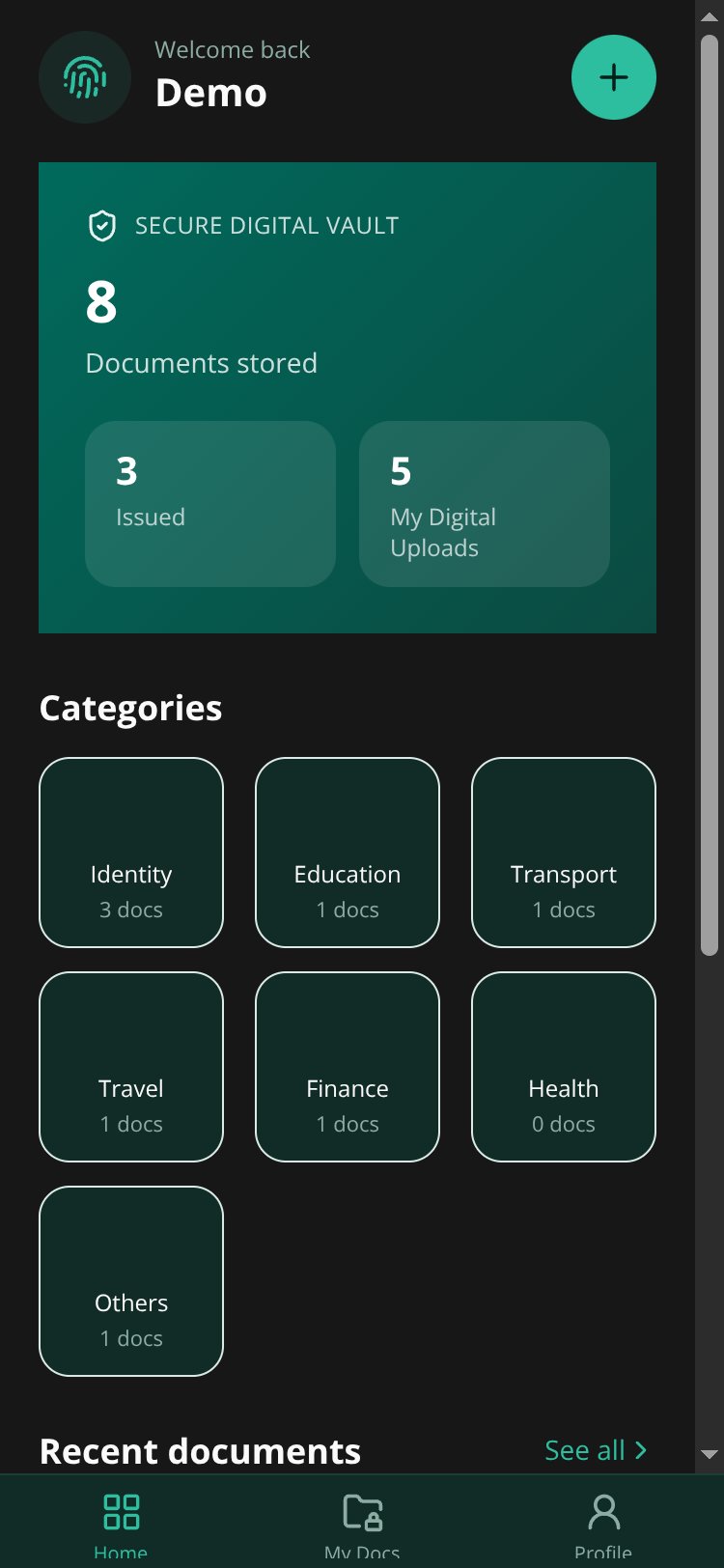 DigiLocker screen 2