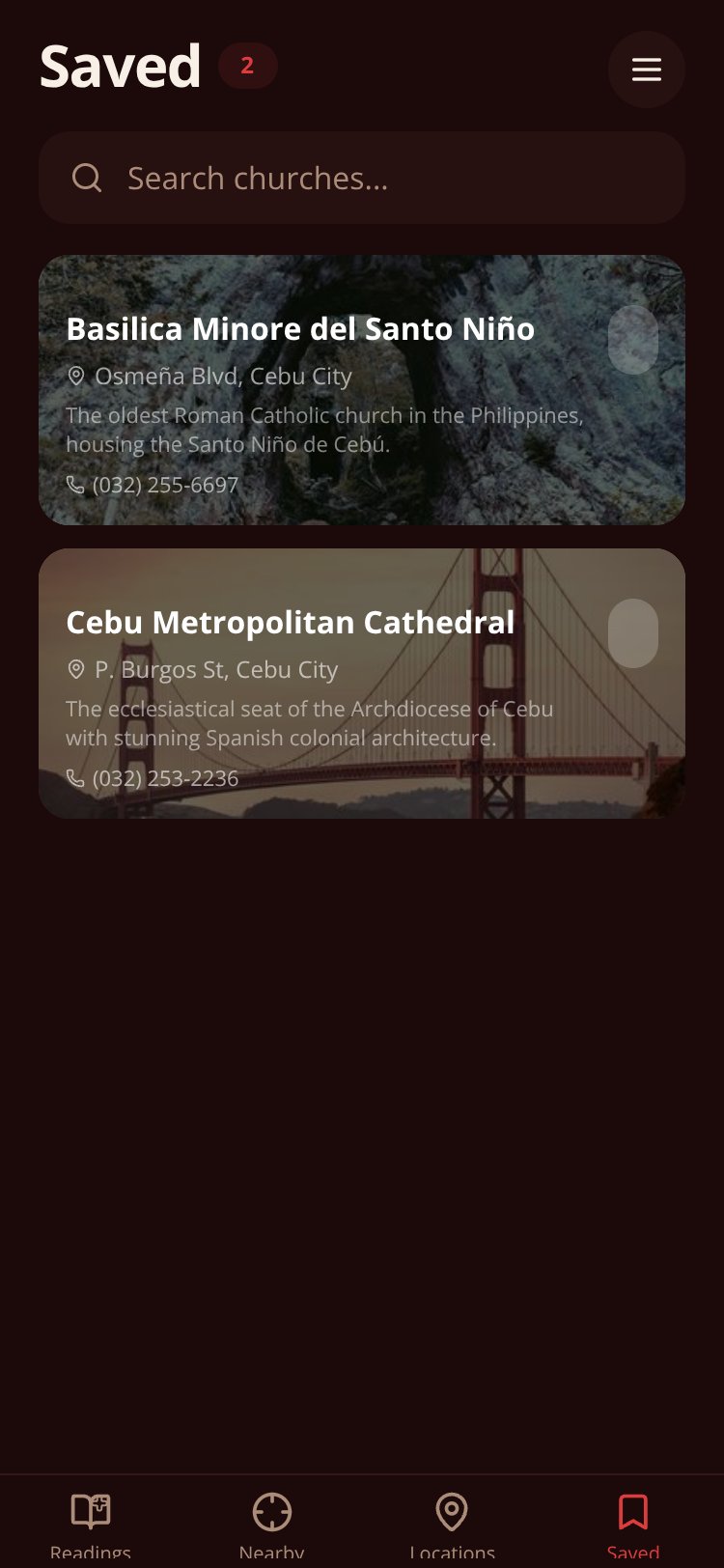 Catholic Companion screen 2