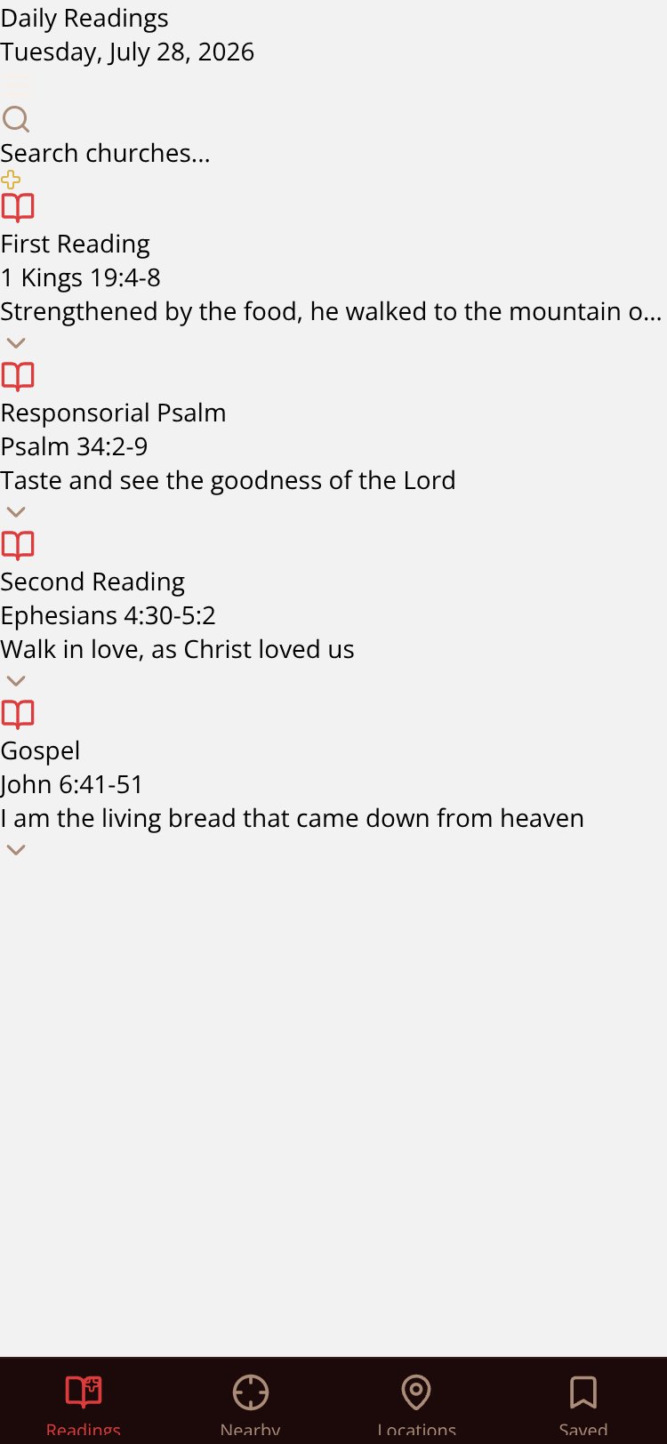 Catholic Companion screen 4