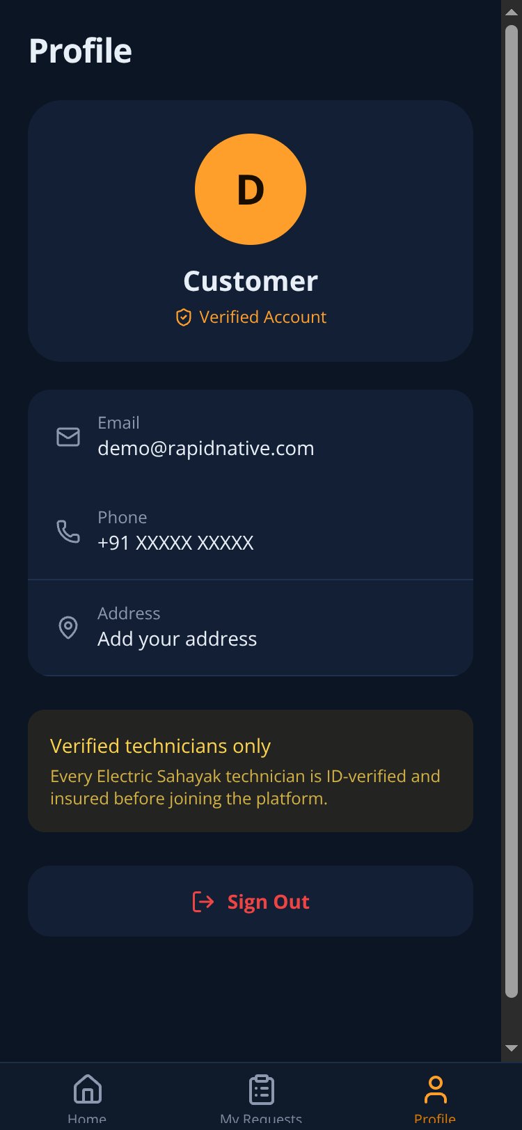Electric Sahayak screen 4