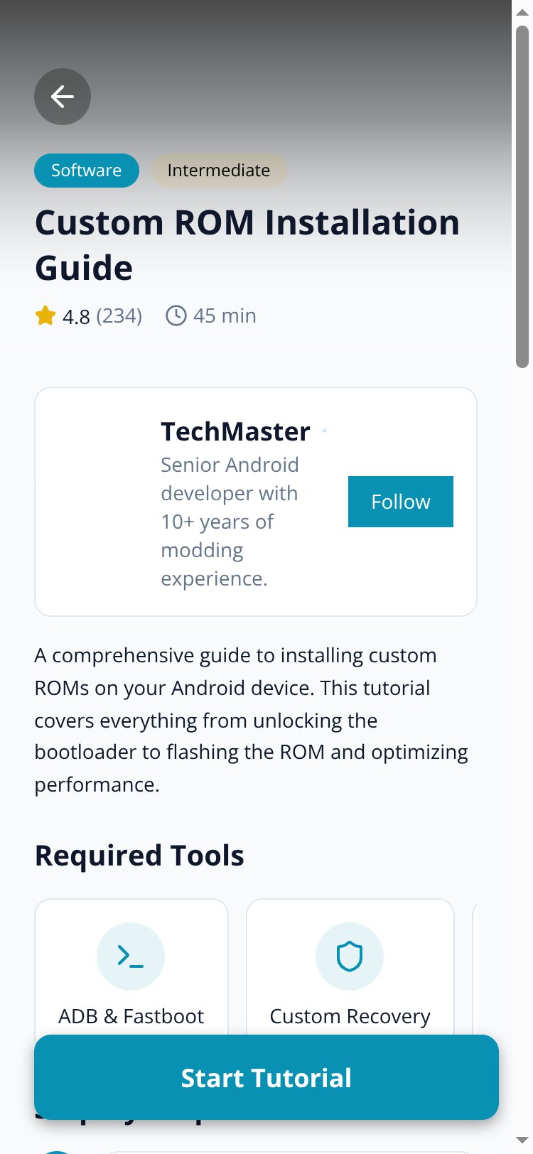 TechMod screen 5