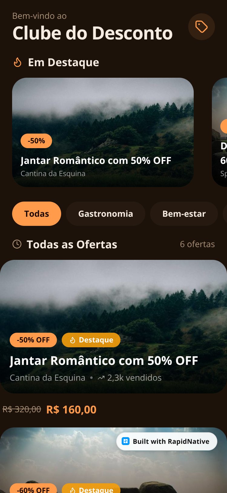 Clube do Desconto screen 1