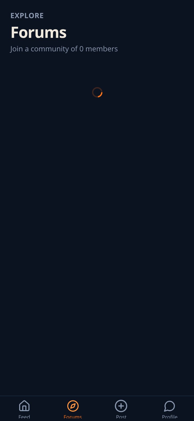Forumly screen 3