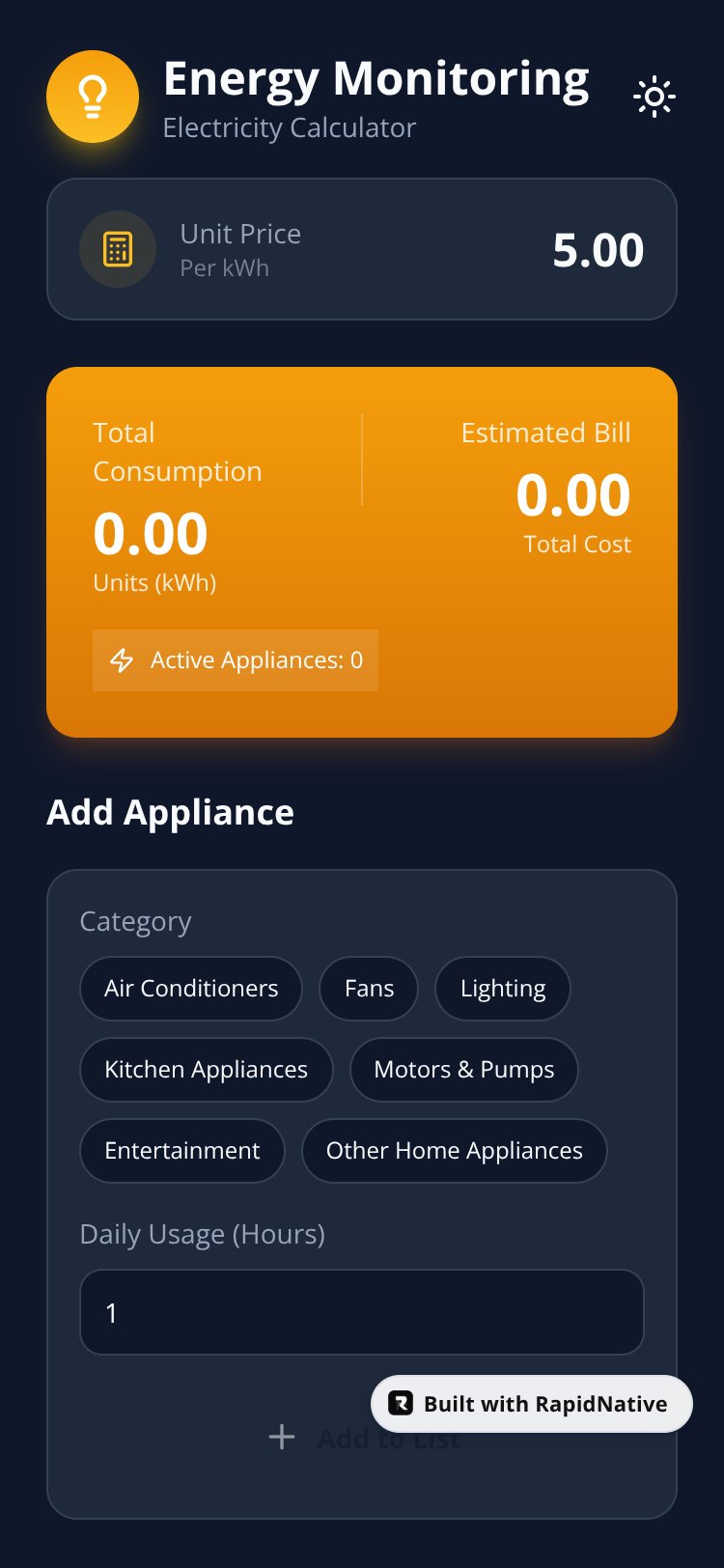 BrightFlow screen 1