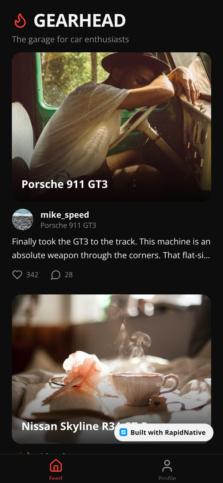 Gearhead screen 2