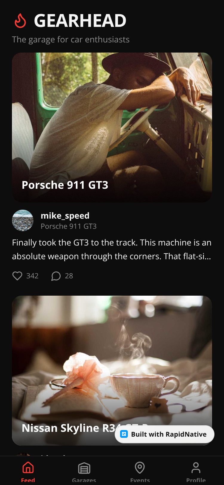 Gearhead screen 3