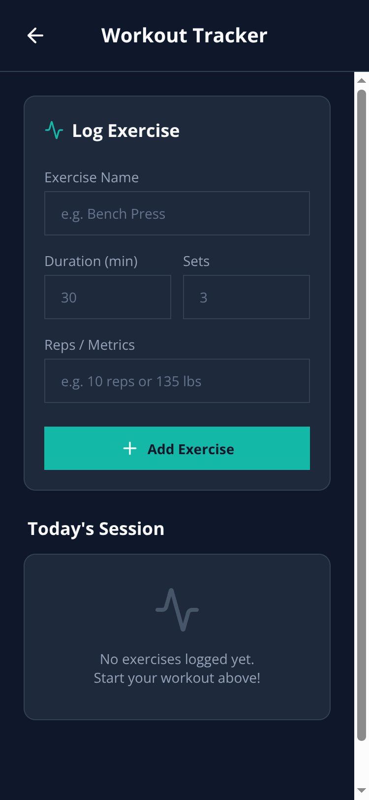 FocusTrack screen 2