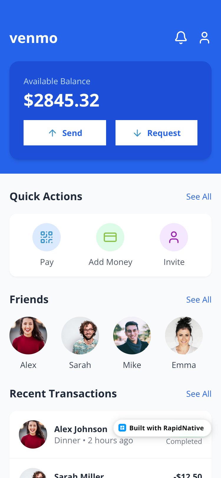 PayPal Clone Copy screen 1