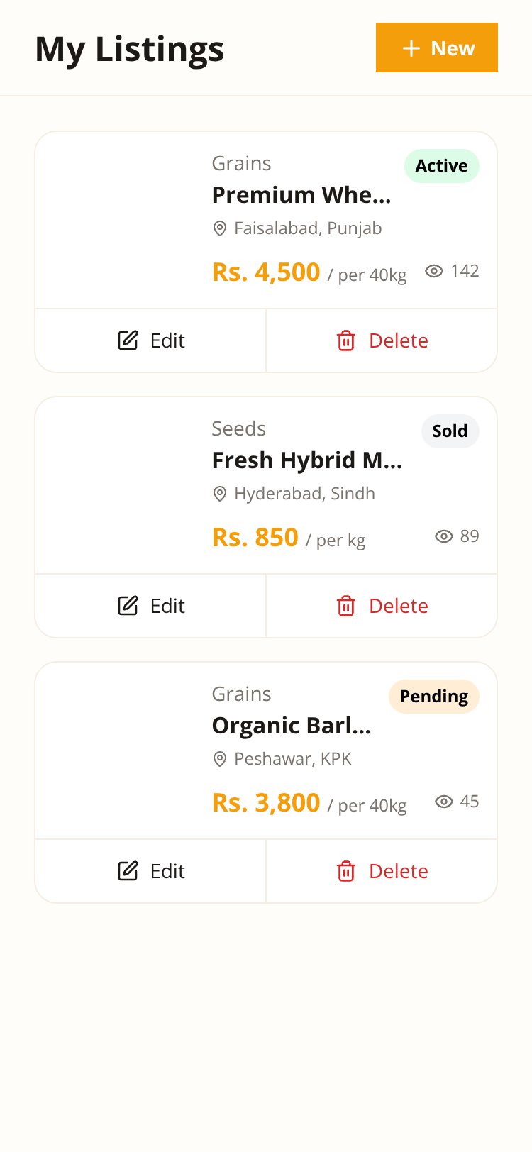 Zarai Bazaar screen 4