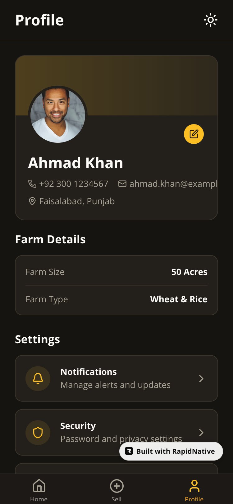 Zarai Bazaar screen 5