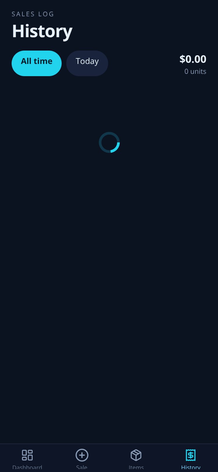 InventoryFlow screen 2