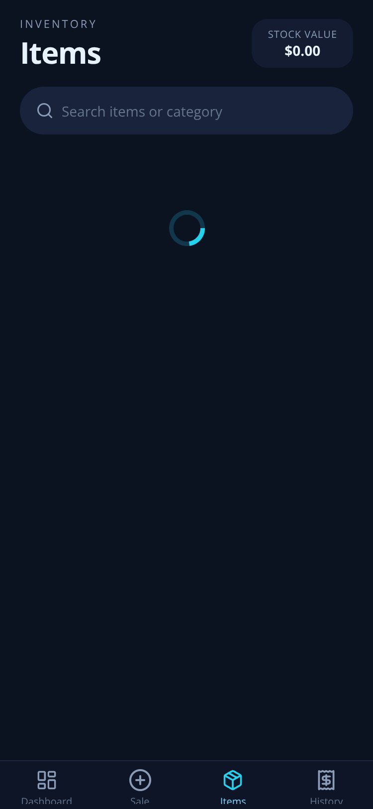 InventoryFlow screen 4