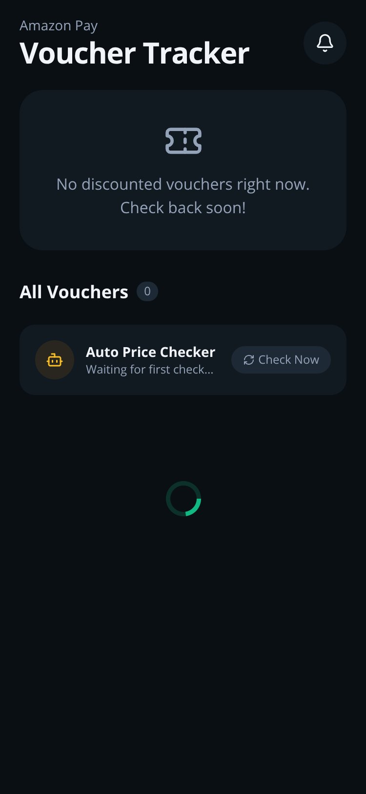 Amazon Pay Tracker screen 2