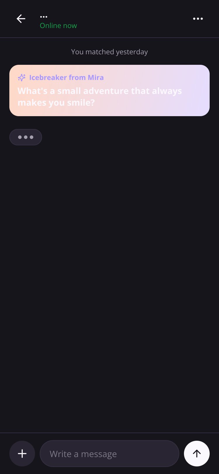 Mira screen 3