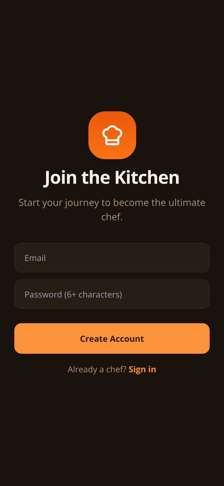 Cook & Climb screen 2