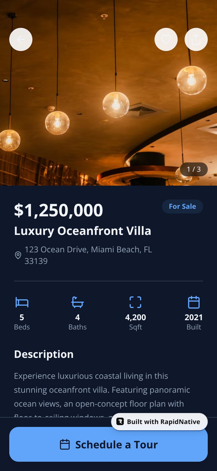 PropertyHub screen 2