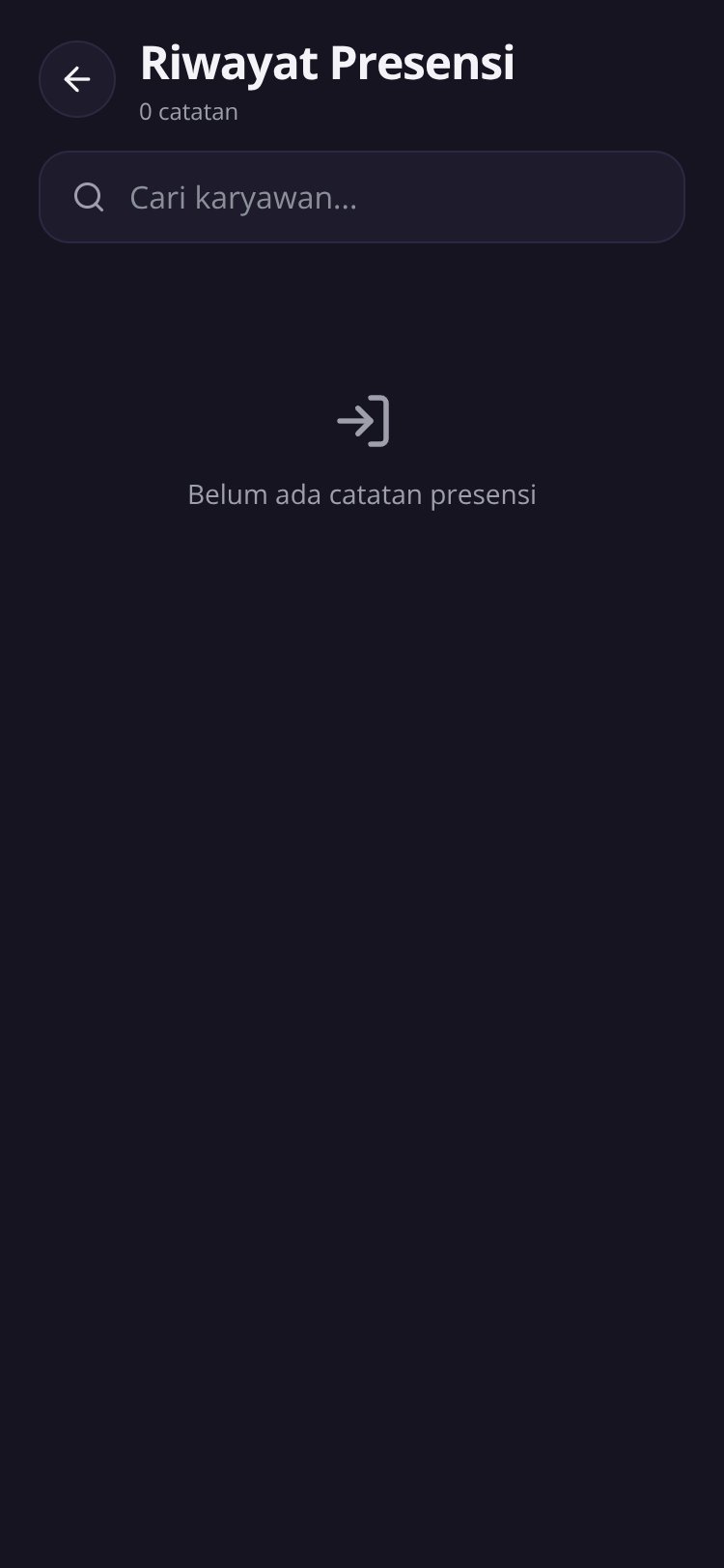 Absensi Karyawan screen 5