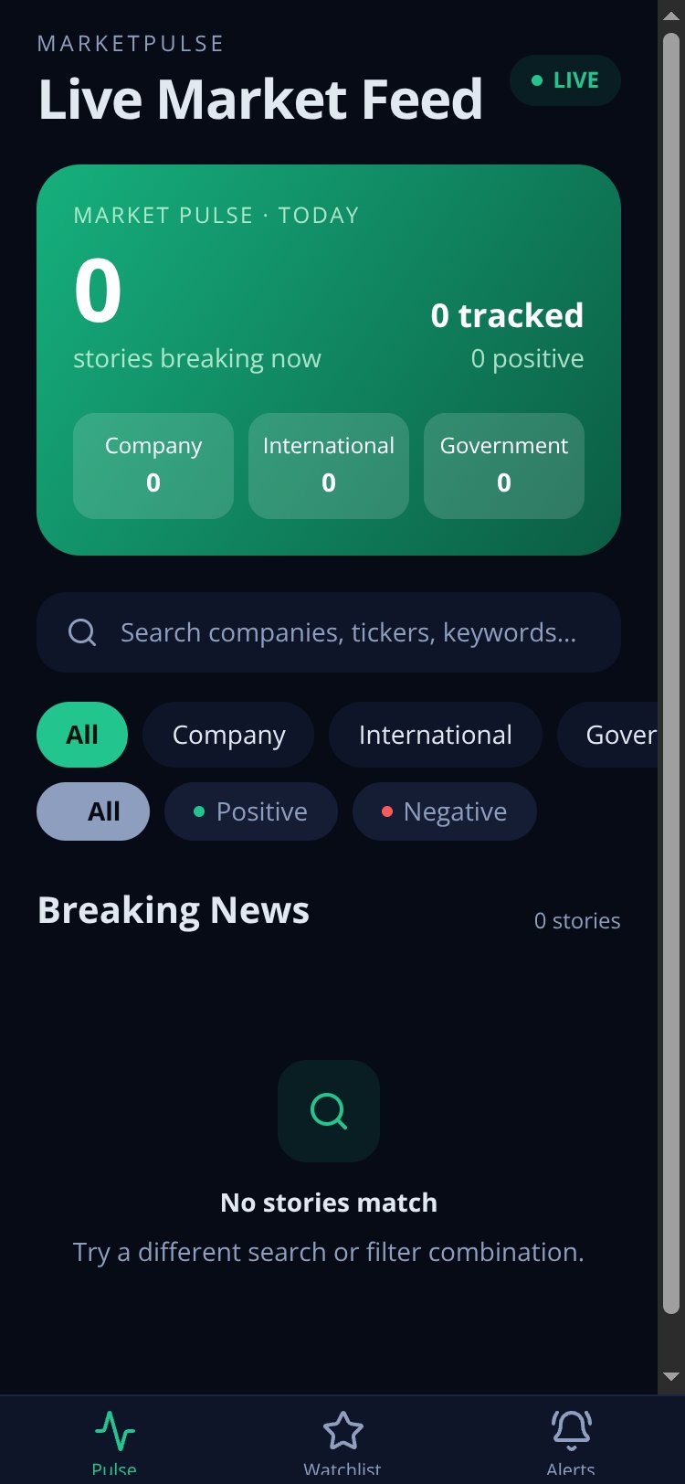 MarketPulse screen 5