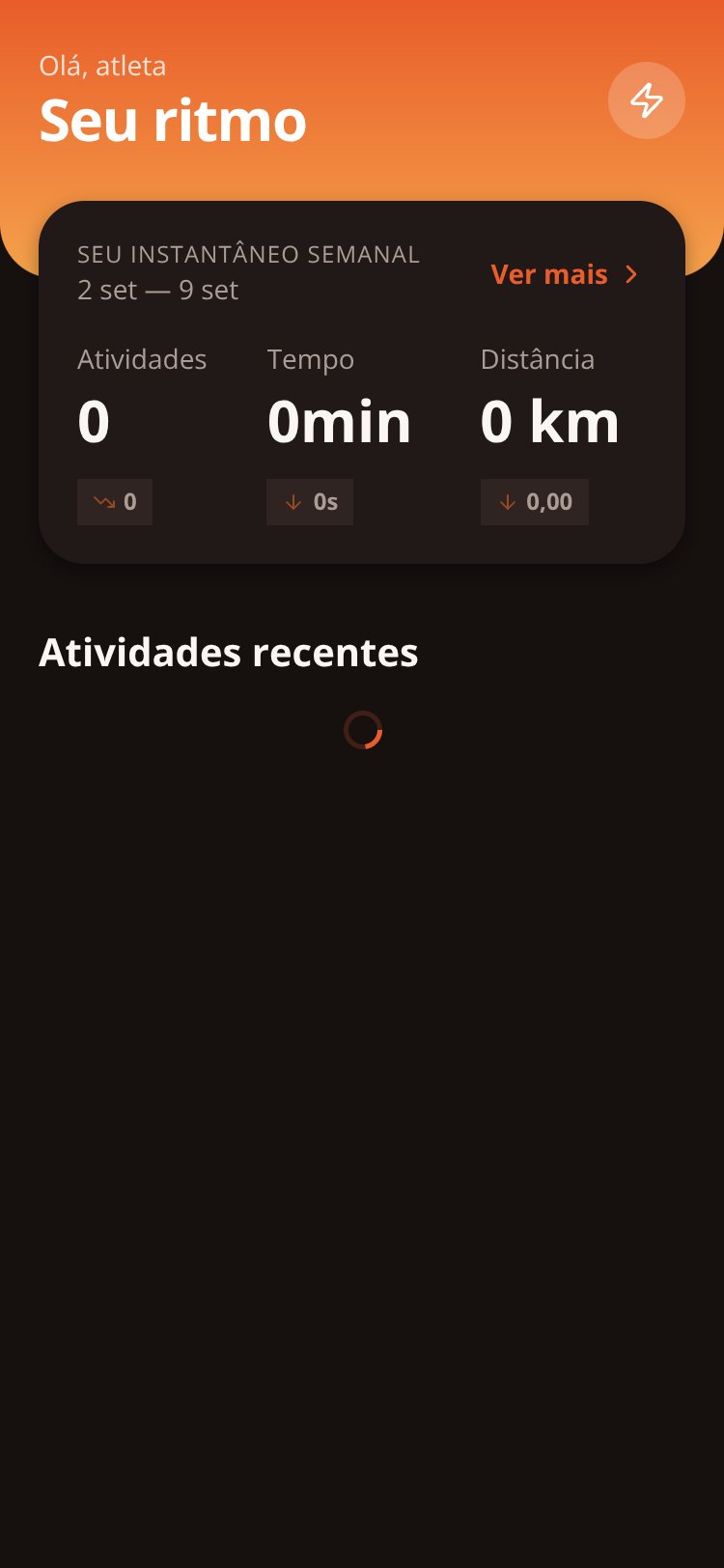 PaceTrack screen 3